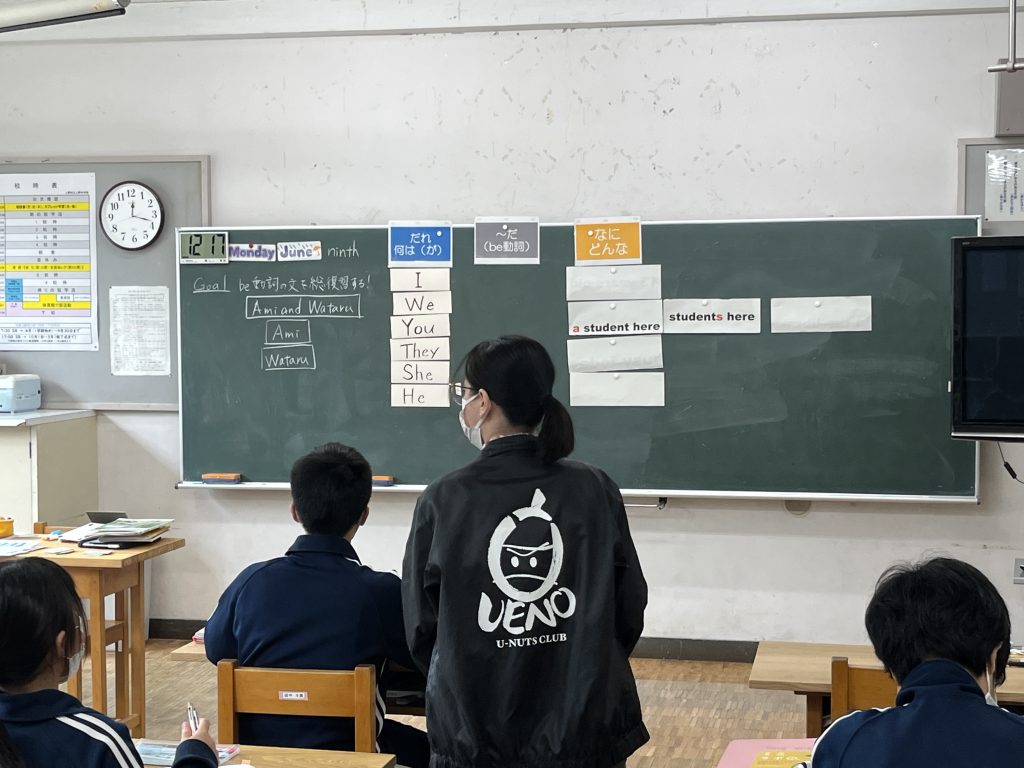 6/9 授業の様子（1年英語、2年理科、3年数学）